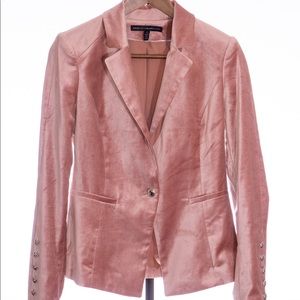 Velvet Blazer (Blush color)